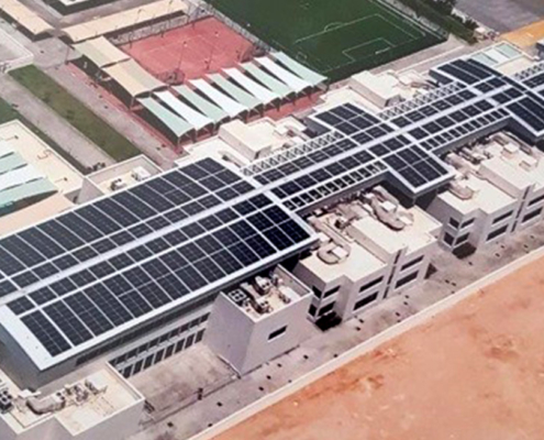 Royal Flight School PV Plant. Energetus